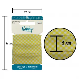 20mm Plaid Bias 5m