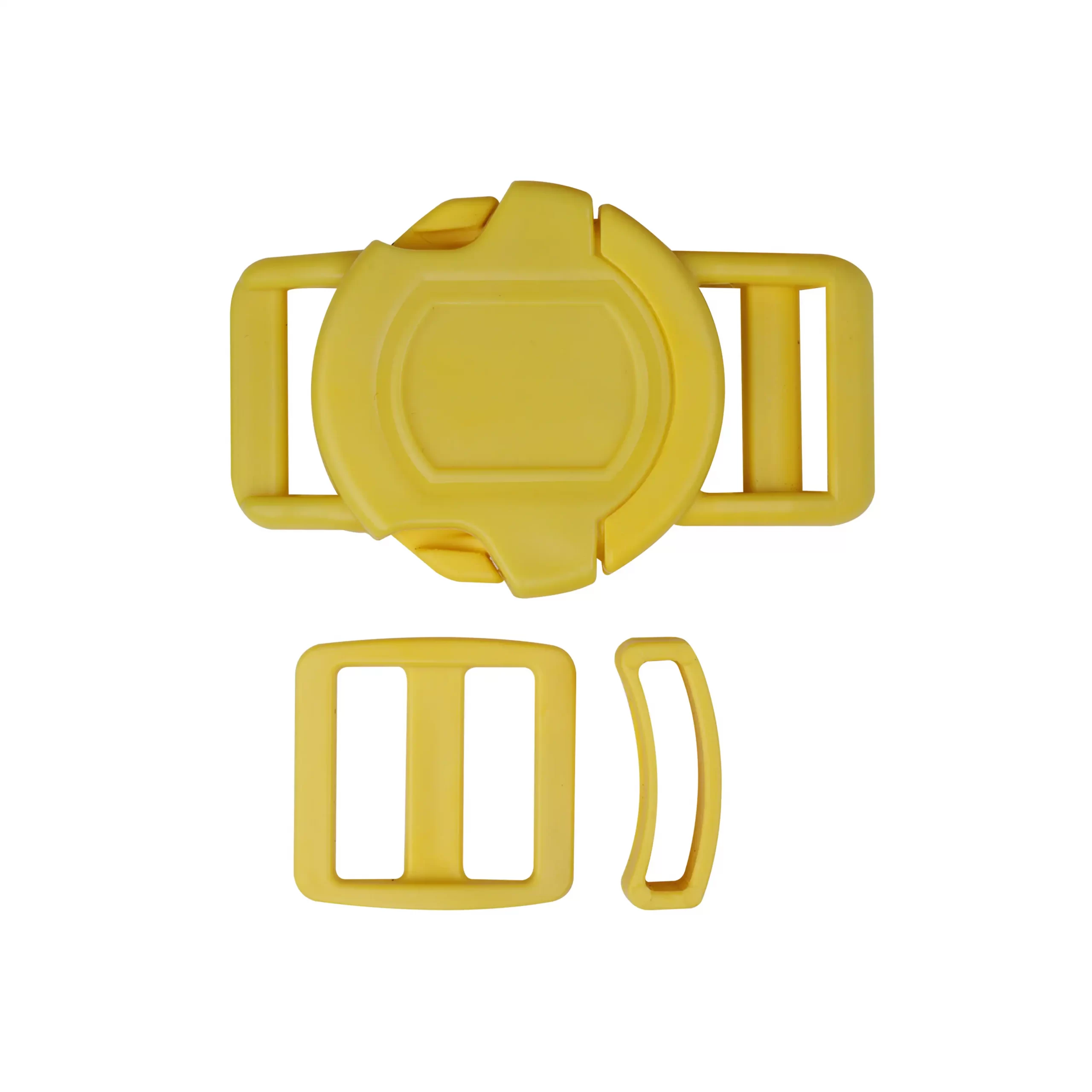 Large Yellow Plastic Buckles