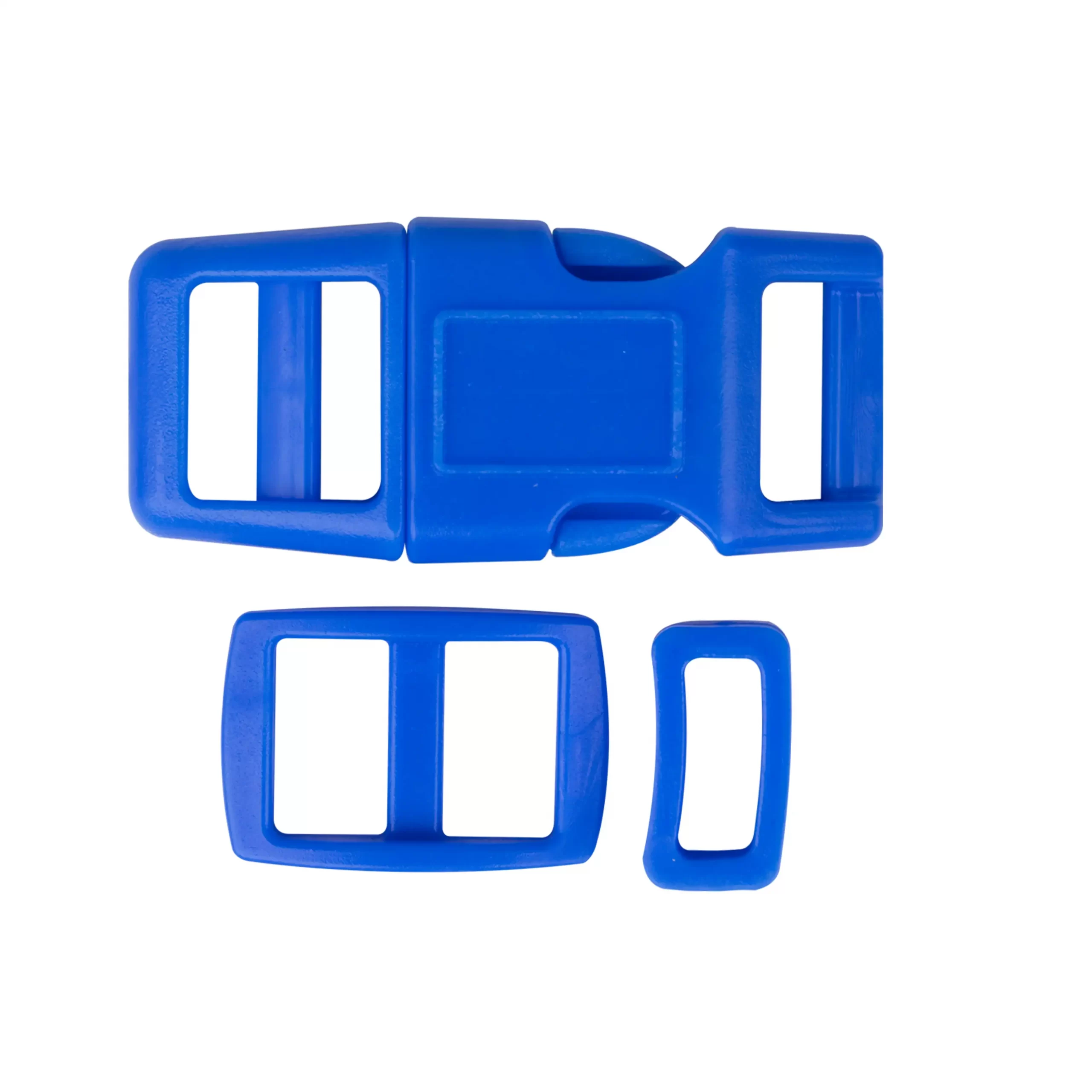 Blue Plastic Buckles