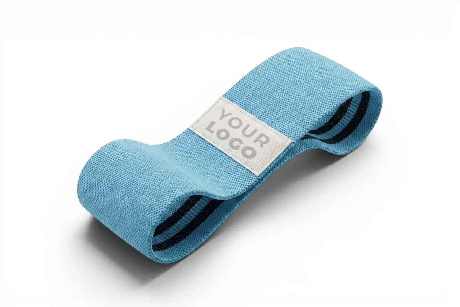 Branded jacquard resistance band